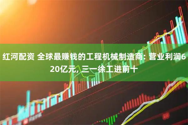 红河配资 全球最赚钱的工程机械制造商: 营业利润620亿元, 三一徐工进前十