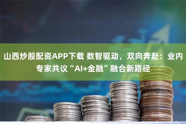 山西炒股配资APP下载 数智驱动，双向奔赴：业内专家共议“AI+金融”融合新路径